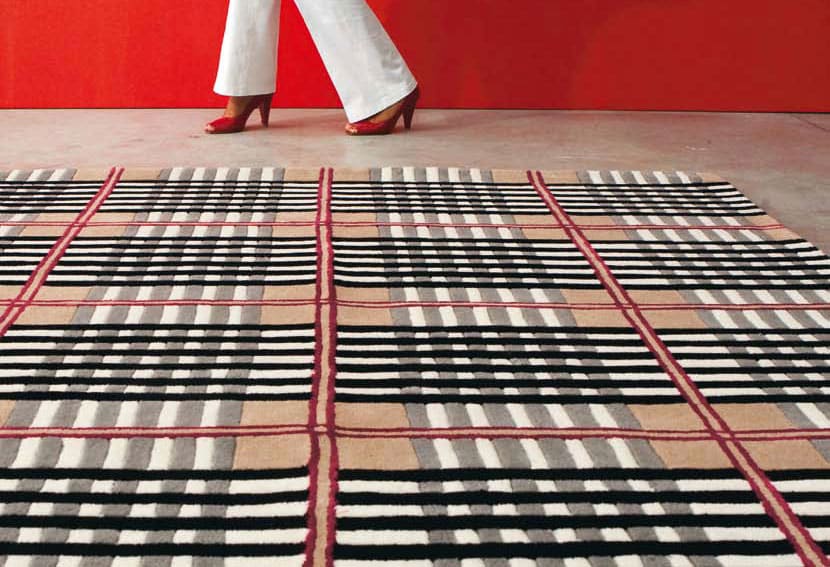 Must have: Estampado tartán alfombra-tartan-classic6