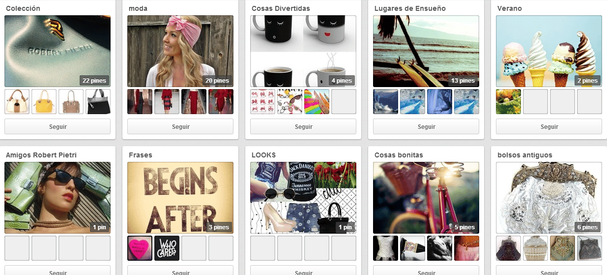 El nuevo rincón de Pinterest robert pietri pinterest