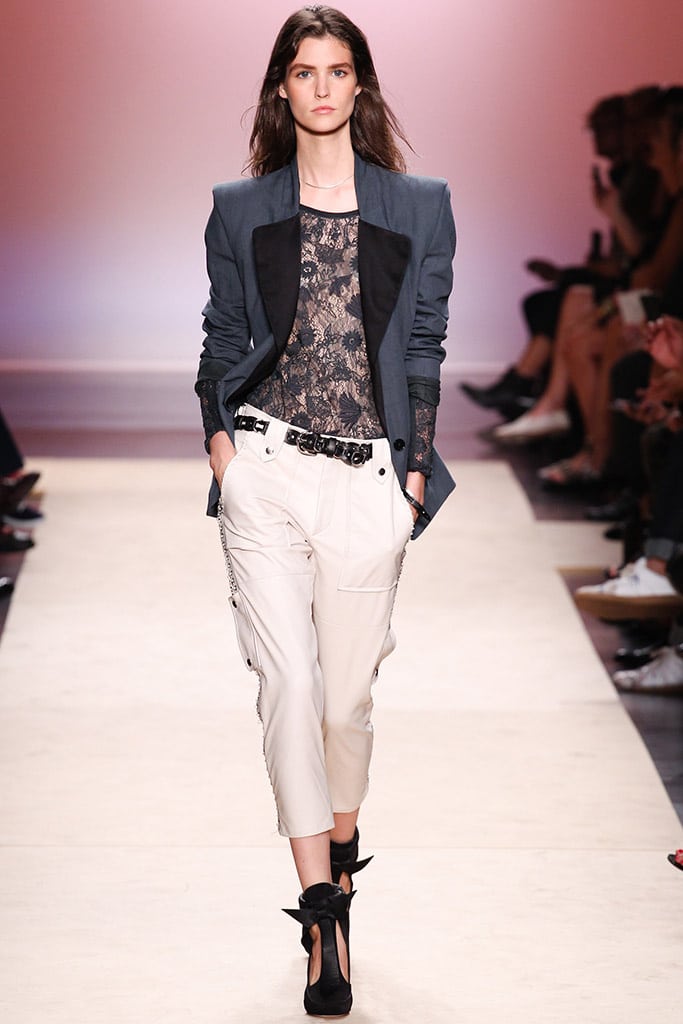 Isabel Marant en Paris Fashion Week 2014 vía Vogue Isabel Marant SS2014