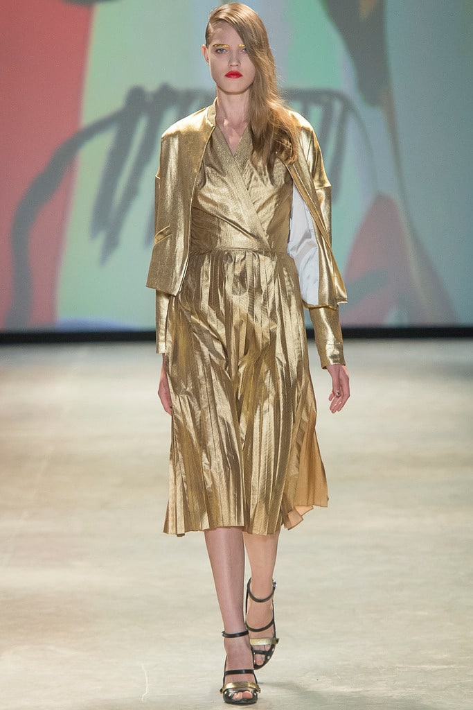 Jean Charles de Castelbajac en Paris Fashion Week 2014 vía Vogue Jean Charles de Castelbajac SS2014