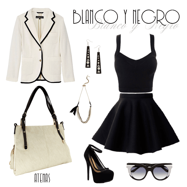 Blanco y Negro Look Blanco y Negro Look