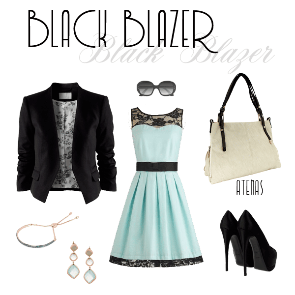 Black Blazer Look Black Blazer Look