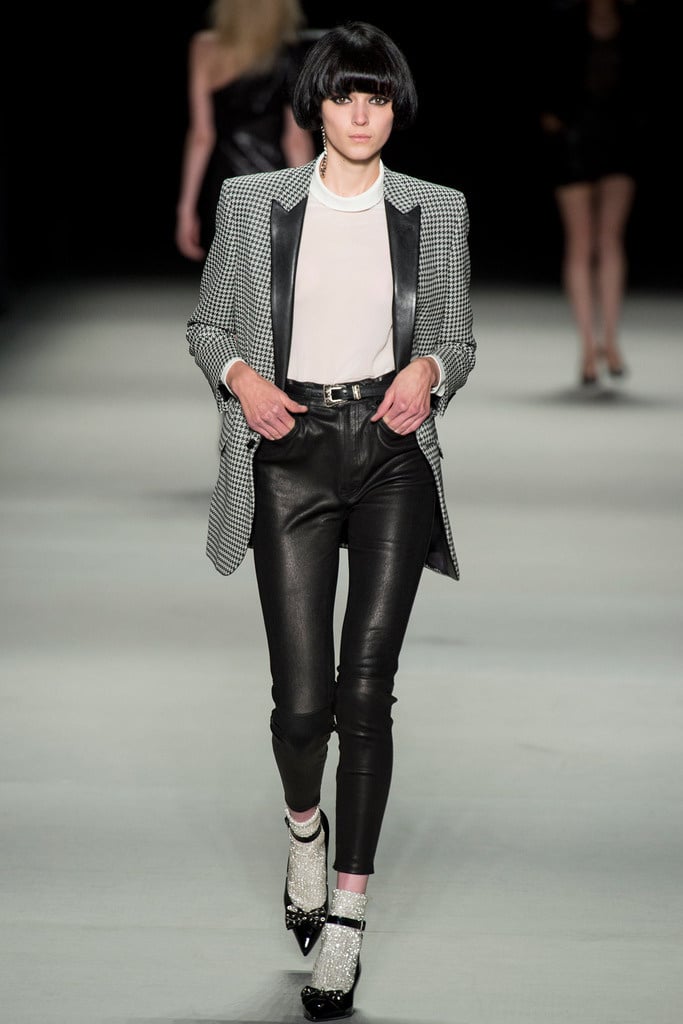 Yves Saint Laurent en Paris Fashion Week 2014 vía Vogue Yves Saint Laurent SS2014